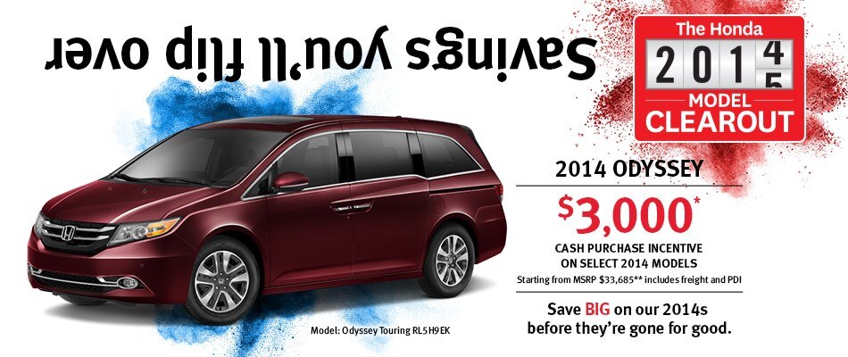 Honda odyssey promotions canada #5