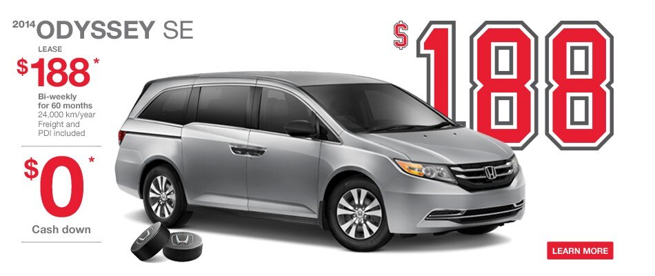 Honda odyssey promotions canada #6