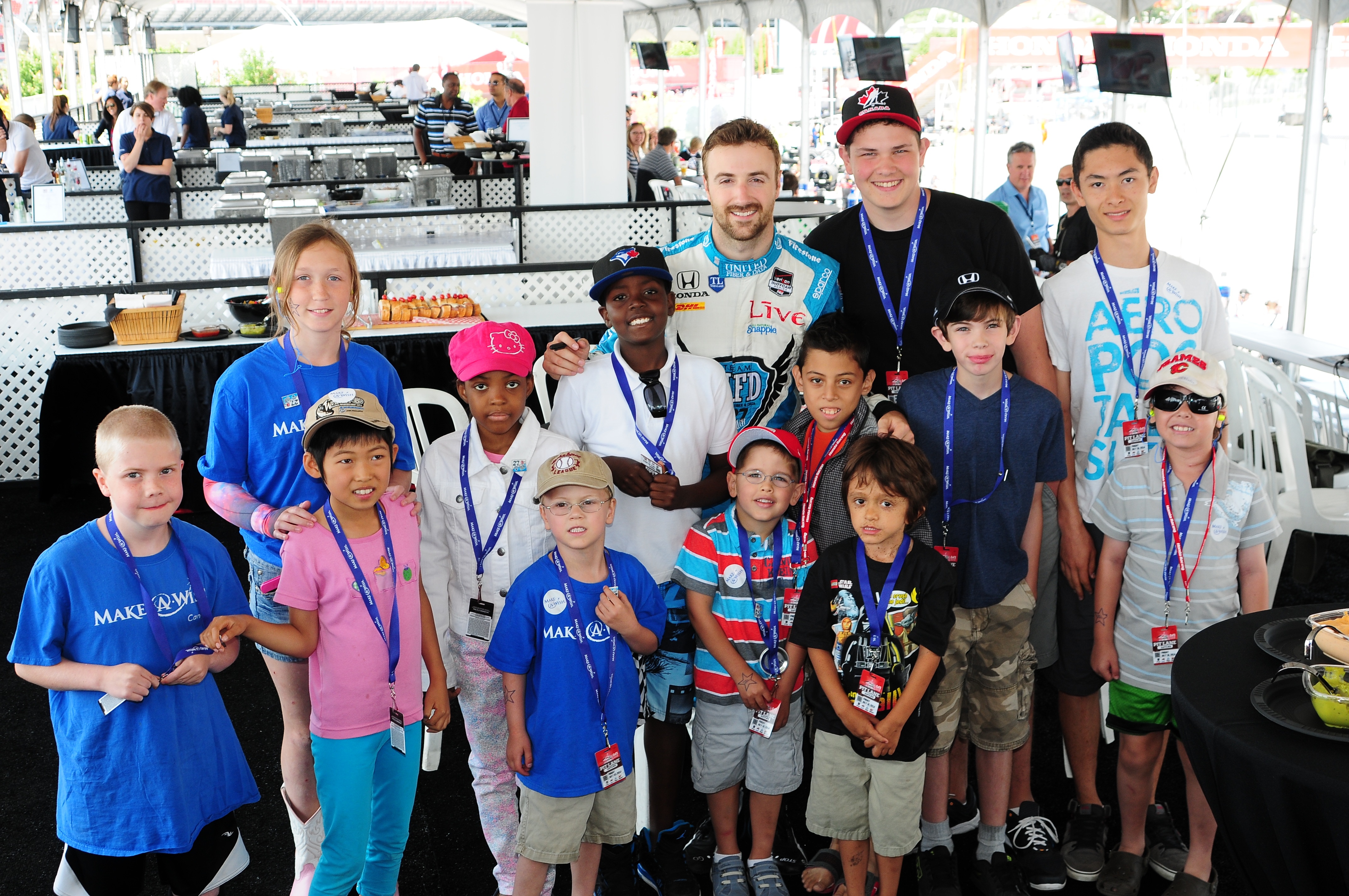 Honda indy make a wish #7